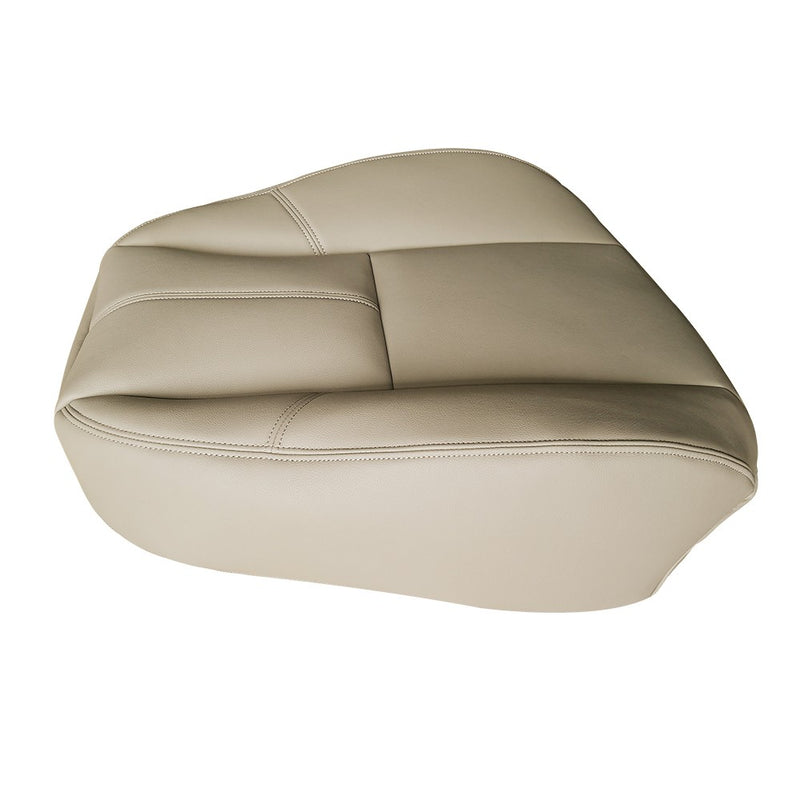 DURAFORCE Driver Bottom & Top leather seat cover Light Tan For 2007-2014 Chevy Silverado