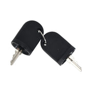 DURAFORCE 2PCS Ignition Switch Keys Compatible with EZGO RXV G&E #611282 605946 606993
