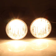 DURAFORCE Left Right Clear Lens Fog Light Lamp w Bulbs for Jeep Patriot 2011 2017