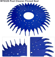 DURAFORCE 4 Pieces For Baracuda Pool Cleaner W70329 Finned Seal W69698 Diaphragm Foot Pad