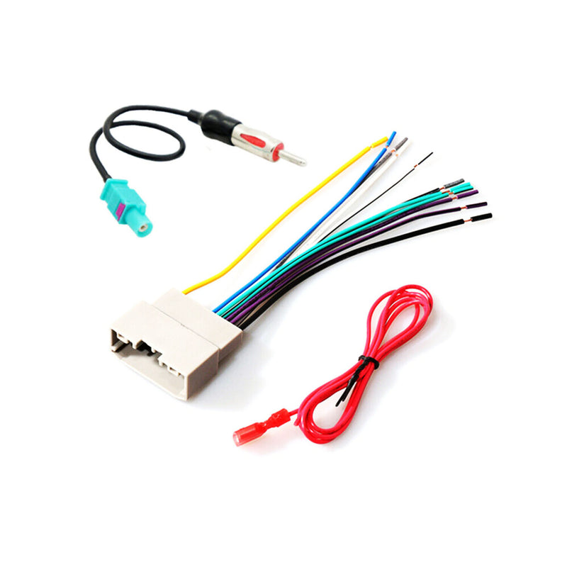 DURAFORCE Car Radio Cable Wire Harness Antenna Adapter For Dodge Ram Jeep Wrangler Patriot