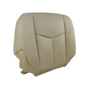 DURAFORCE For 2003 - 2006 Chevy Tahoe GMC Yukon Driver & Passenger Leather Seat Cover Tan