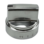 DURAFORCE WB03X24818 Stainless Steel Plastic Control Knobs for GE Gas Range Stove (5Pack)