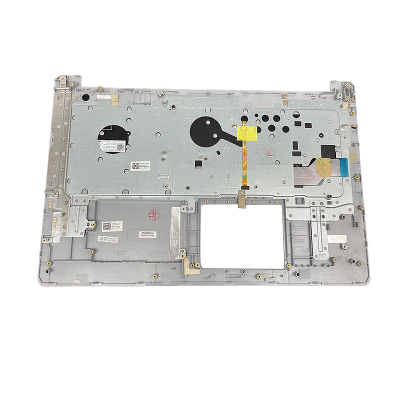 DURAFORCE New 06V9FW Silver Palmrest w/ Backlit Keyboard For Dell Inspiron 17 5770 5775 US