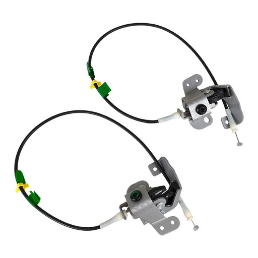 DURAFORCE 2Pcs Upper Door Lock Latch w Cable for Ford Ranger 2002 2011 Rear Left Right