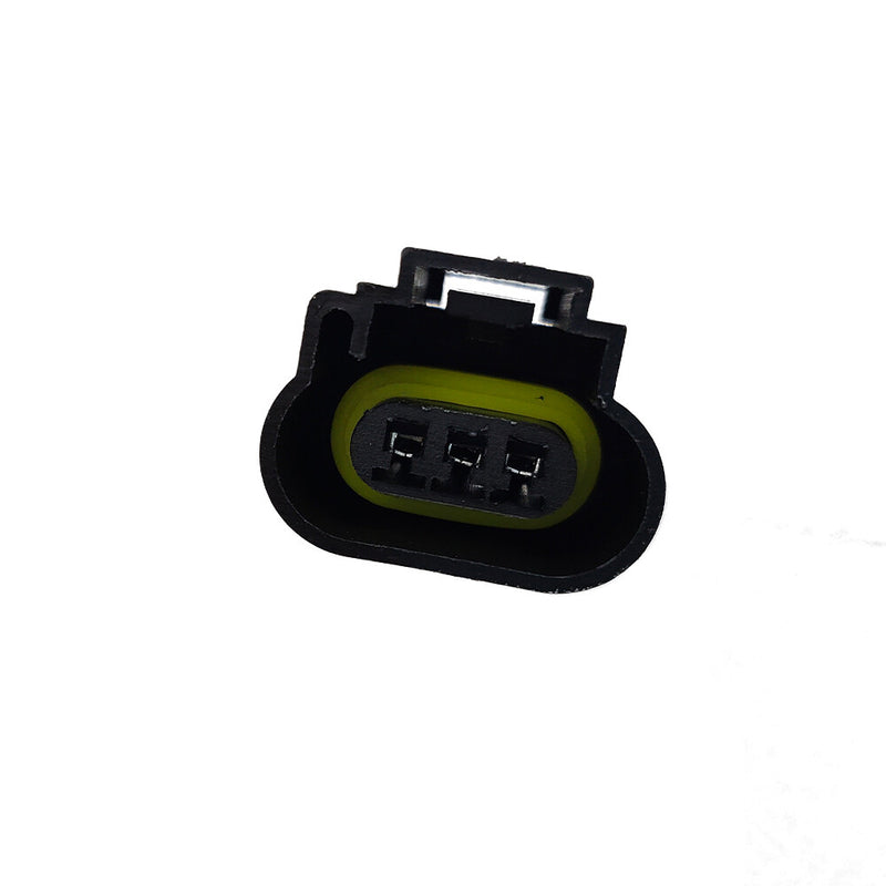 DURAFORCE Wire Pigtail Female Nylon 9008 H13 Two Harness Headlight Bulb Socket Connector