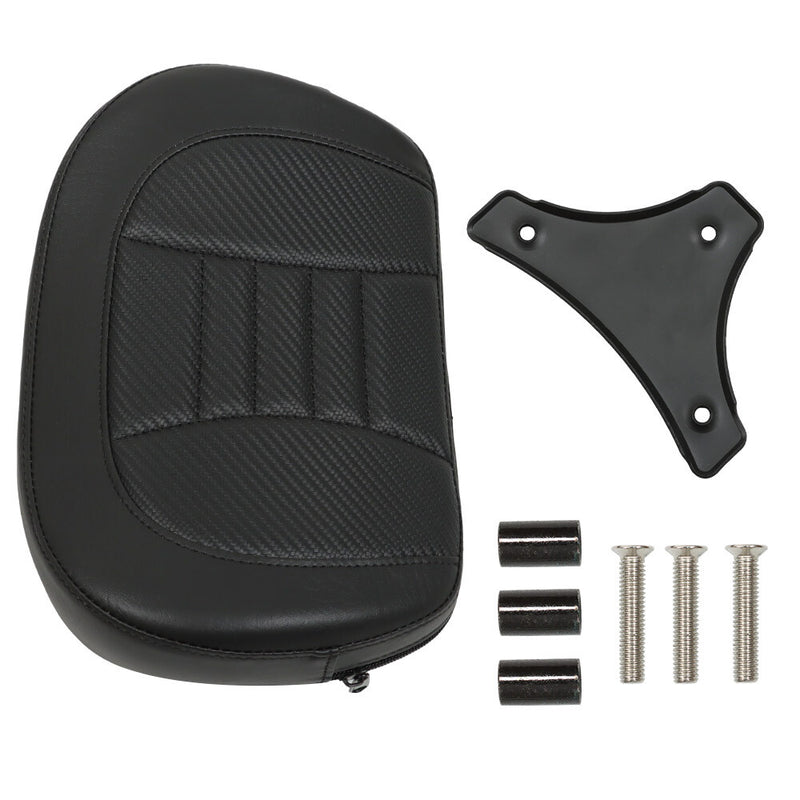 DURAFORCE For Touring CVO Glide Street 1996-up Passenger Backrest Pad With Black Stitching