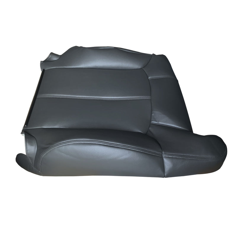 DURAFORCE For 1999 2000 2001 2002 Chevy Silverado & GMC Sierra Leather Seat Cover Black