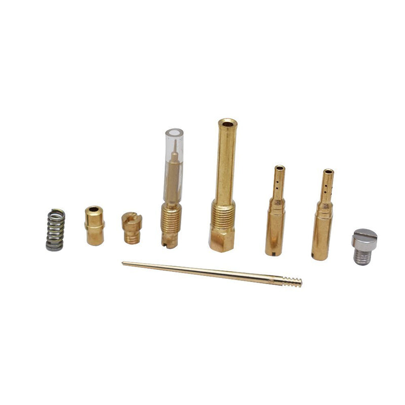 DURAFORCE For Honda 80 CB650 4 Air Cut Off Valve Set & 4 Carburetor carb repair kit