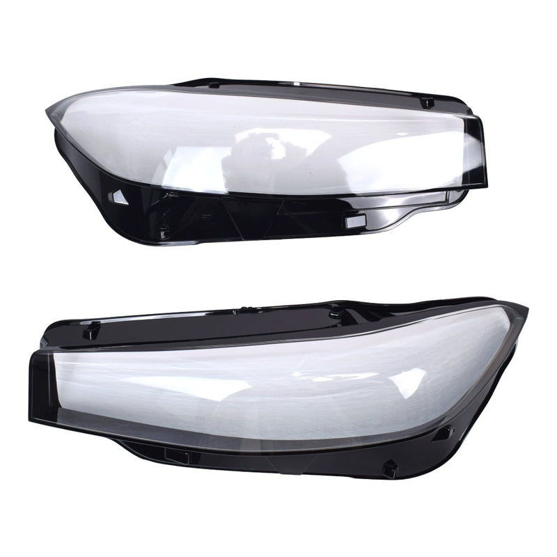 DURAFORCE For BMW 3-Series G20 G28 2023-2024 Pair Front Headlight Cover Clear+Sealant Glue