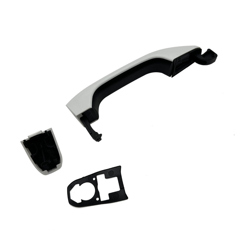 DURAFORCE For 14 - 19 Silverado Sierra White Rear Exterior Door Handle Passenger or Driver