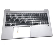 DURAFORCE New 15.6in Gray Palmrest Backlit Keyboard For HP ZBook Firefly 15 G8 M35847-001