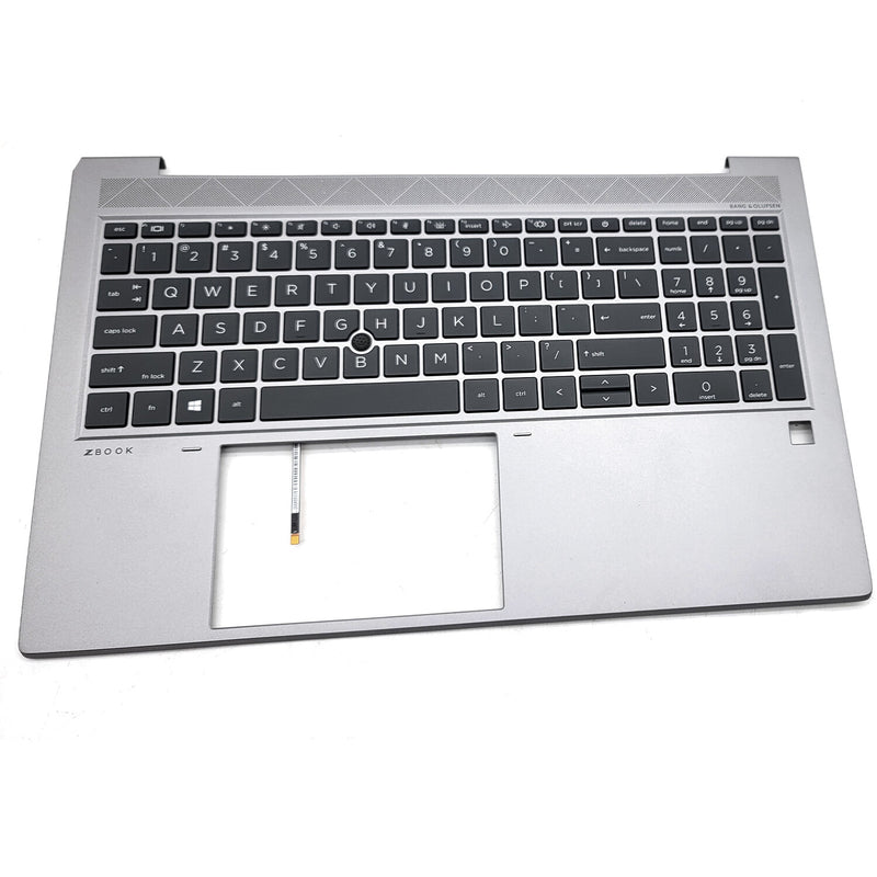 DURAFORCE New 15.6in Gray Palmrest Backlit Keyboard For HP ZBook Firefly 15 G8 M35847-001