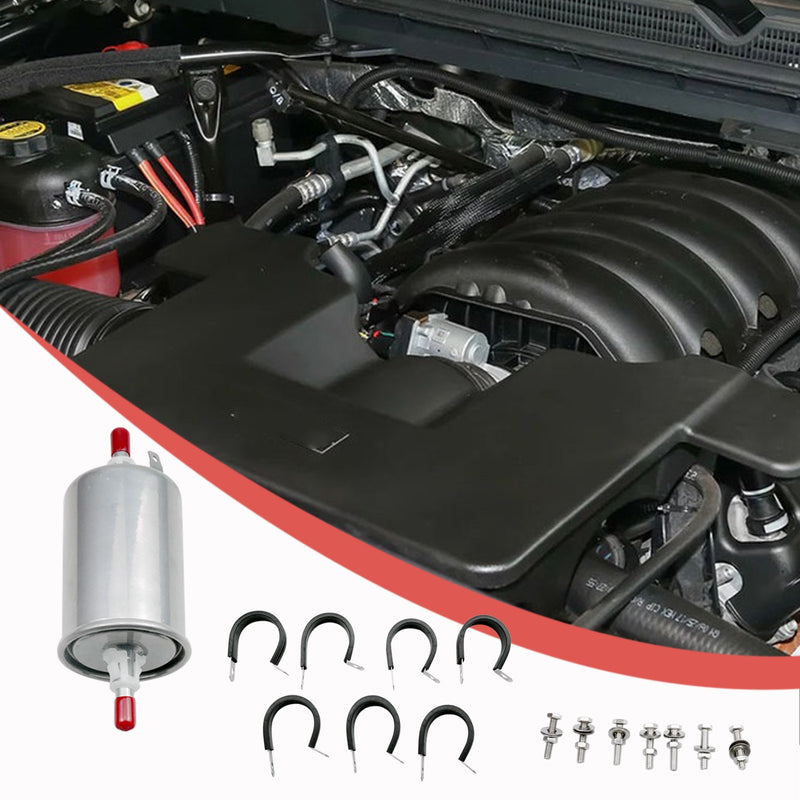 DURAFORCE Flexible Stainless Steel Braided Fuel Line Kit For Chevrolet Silverado 1500 2500