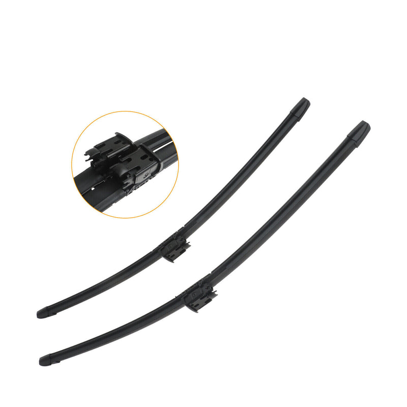DURAFORCE Front Windshield Wiper Blade Set For 14-20 Mercedes W222 Maybach S550 2228201145