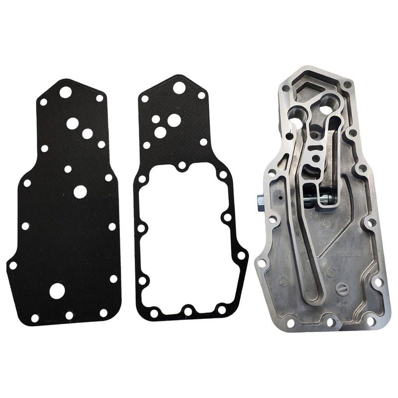 DURAFORCE 3284170 Cover of Lub Oil Cooler for Cummins B3 9L 5 9L 4B 4BT 4BTA 6B 6BT 6BTA