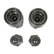 DURAFORCE 2Sets For Pioneer Ball Style 1/2" NPT Hydraulic Coupler Quick Connect Coupling
