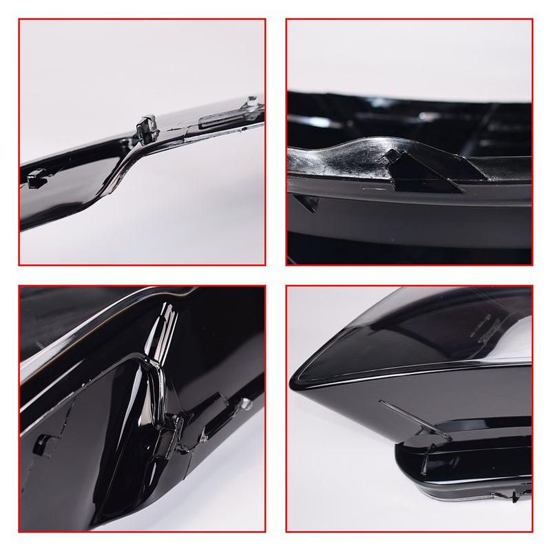 DURAFORCE Headlight Headlamp Lens Cover For Audi Q5 2013 2014 2015 2016 2017 Left & Right