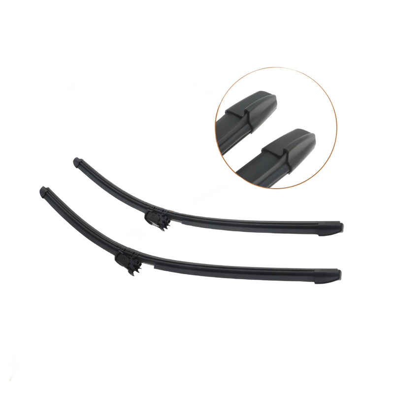 DURAFORCE Front Windshield Wiper Blade Set For 14-20 Mercedes W222 Maybach S550 2228201145