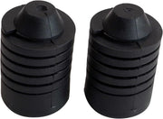 DURAFORCE Hood Stop Bumpers Rubber, Black, For Nissan Teana Sunny Bluebird Tiida Sylphy