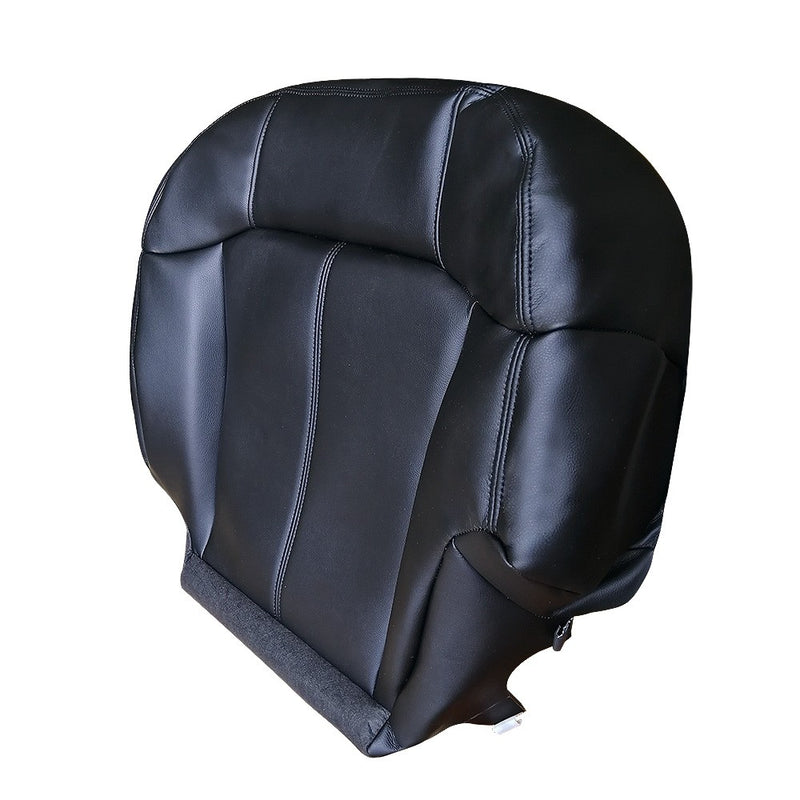 DURAFORCE For 1999 2000 - 2002 Chevy Silverado Driver Bottom Leather Seat-Cover dark Gray