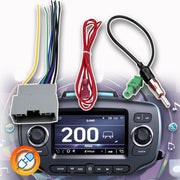 DURAFORCE For 2006-16 Dodge Car Radio Stereo Wiring Harness with Antenna Adapter Connector