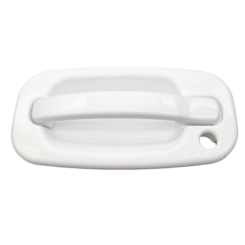 Door Handle Front Left Side Olympic White for Chevrolet Tahoe Suburban