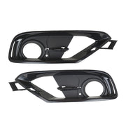 DURAFORCE For BMW 3 Series F30 F31 4pcs Front Bumper Fog Light Lamp Grille Covers Trim