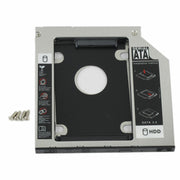 DURAFORCE 9.5mm Universal For SATA 2nd HDD SSD Hard Drive Caddy CD/DVD-ROM Optical Bay US