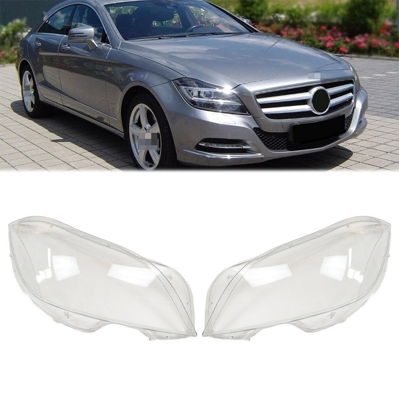 DURAFORCE For 2010 - 2014 Mercedes Benz W218 CLS350 CLS500 CLS550 Headlight Lens Cover