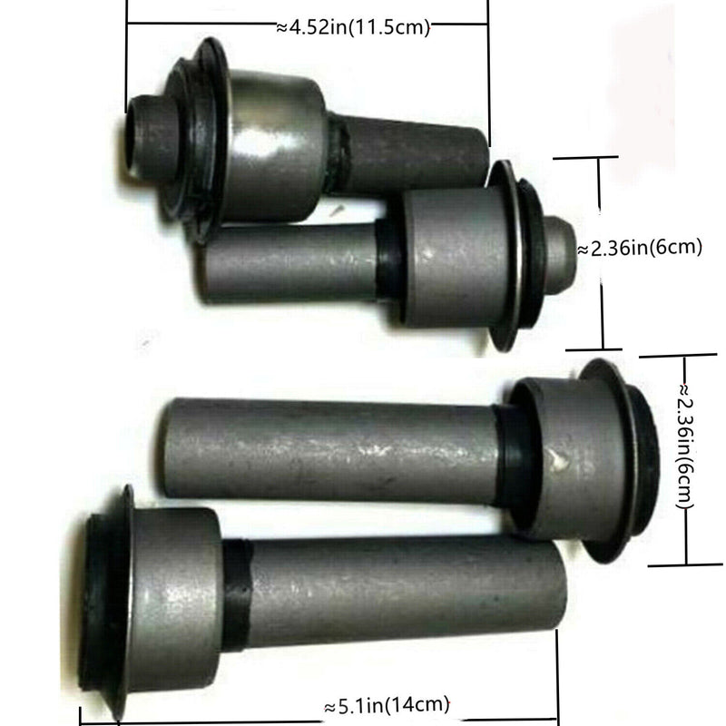 Set of 4 Front Rearward Position Sub Frame Bushing 2007 12 for Nissan Sentra