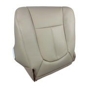 DURAFORCE For 2011-2016 Ford F250 Lariat Driver&Passenger Bottom Leather Seat Cover Tan