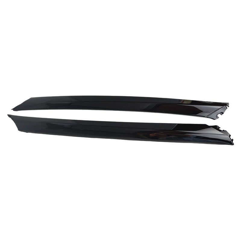 DURAFORCE 2PCS LH RH Front Windshield A Pillar Molding Trim For Nissan Maxima 2016-2020