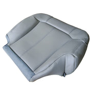 DURAFORCE For 1999 2000 2001 2002 GMC Sierra Driver Side Leather Bottom Seat Cover Gray
