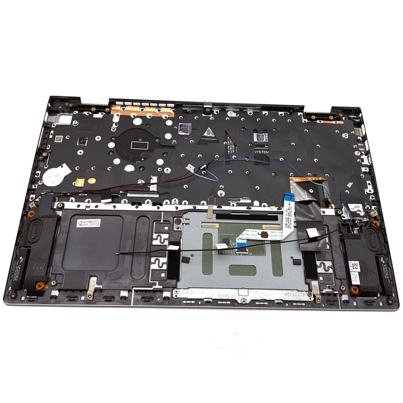 DURAFORCE For Dell Inspiron 15Pro 5510 5515 Palmrest Backlit Keyboard Touchpad 06P0TG Gray
