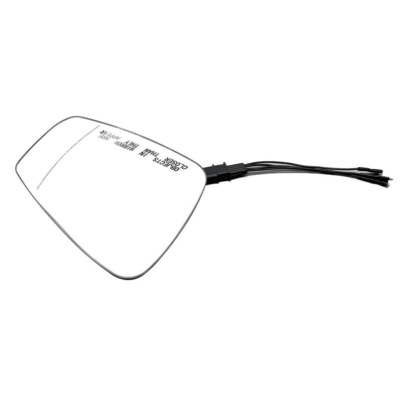 DURAFORCE 4Pin Passenger Right Side Mirror Glass Fit For 2010 2011-2016 BMW 528 550 535