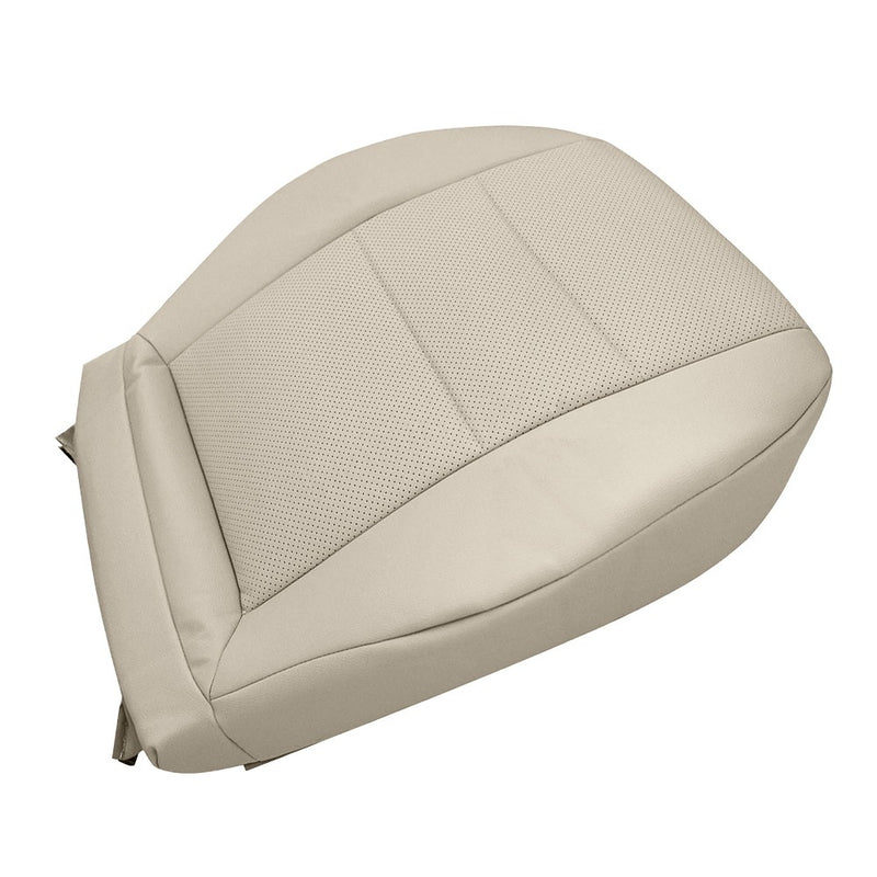 DURAFORCE For 2008-2014 Mercedes Benz C250 C300 C350 Driver Bottom Leather Seat Cover Tan