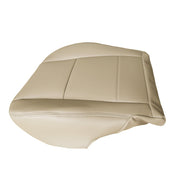 DURAFORCE Driver Side Bottom Leather Seat Cover Tan 2000 to 2004 For Toyota Tundra Sequoia