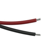 DURAFORCE 12AWG 30 feet Black + 30 feet Red Solar Panel Extension Cable and Connectors