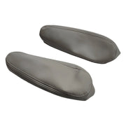 DURAFORCE NEW Leather Seat Armrest Covers Size Gray Fits For 2001-2007 Toyota Sequoia