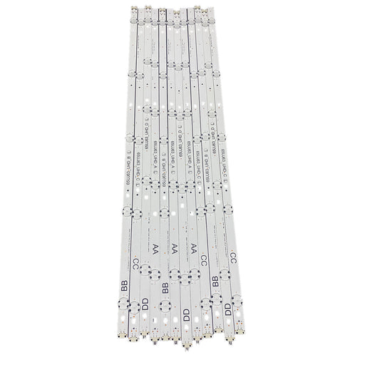 DURAFORCE New LED Strips For LG 65UJ6300 65UJ6050 65UJ6100 65UJ6307 65UJ63_UHD_A B C D