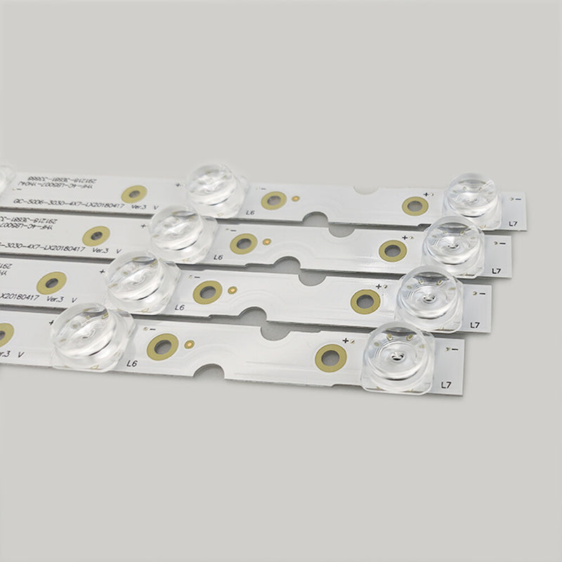 DURAFORCE LED Strips For TCL D50A360 D50A730U 50S421LFAA 50S425KEBA TCL-GIC-50D6-3030-4X7