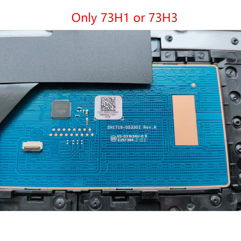 DURAFORCE New L92785-001 For HP 17-BY 17-CA Palmrest Non-Backlit Keyboard PTP Touchpad ODD