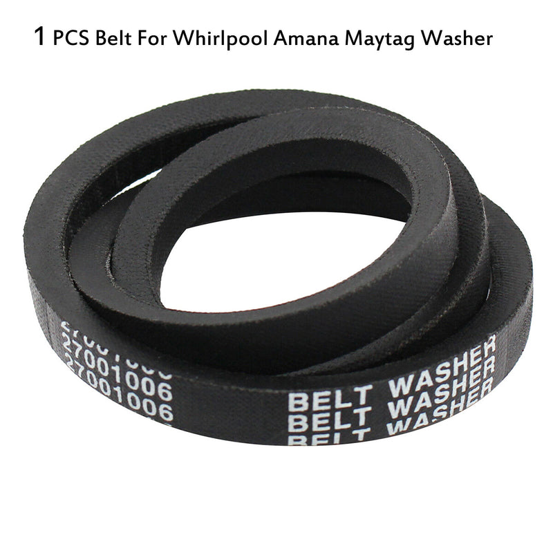 DURAFORCE 3Pcs 27001006 Washer Drive Belt For Whirpool Amana Maytag Washing Machine 38174