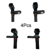 DURAFORCE Set of 4 ABS Wheel Speed Sensor For Toyota Tundra 07-17 Sequoia 2008 Front&Rear