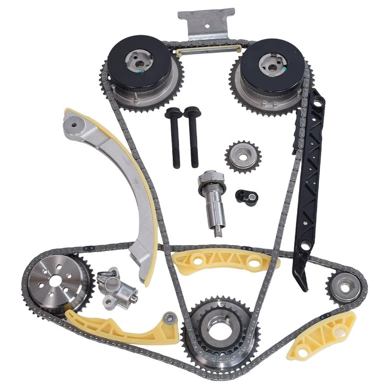 DURAFORCE New Timing Chain Kit VVT Gear Fits For 2011-2017 GMC TERRAIN 2.4L