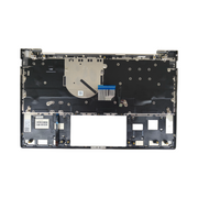 DURAFORCE New 13in Silver Palmrest For HP ENVY 13-BA 13T-BA Keyboard Upper Case w/Backlit