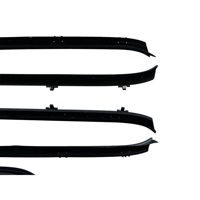 DURAFORCE Window Sweep & Run Channel Weatherstrip Seal Kit 6pc For 81-91 Pickup Truck US