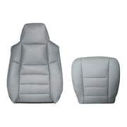 DURAFORCE For 2002-2007 Ford F250 F350 Super Duty Driver Side Leather Seat Cover Gray