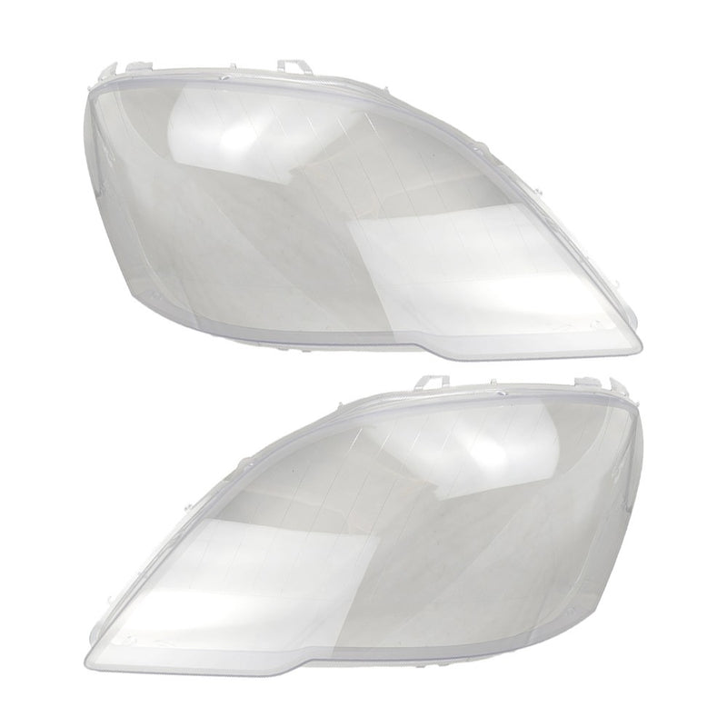 DURAFORCE For Benz ML ML350 W164 2009-2011 Left + Right Headlight Lens Headlamp Covers